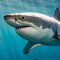 Great white shark