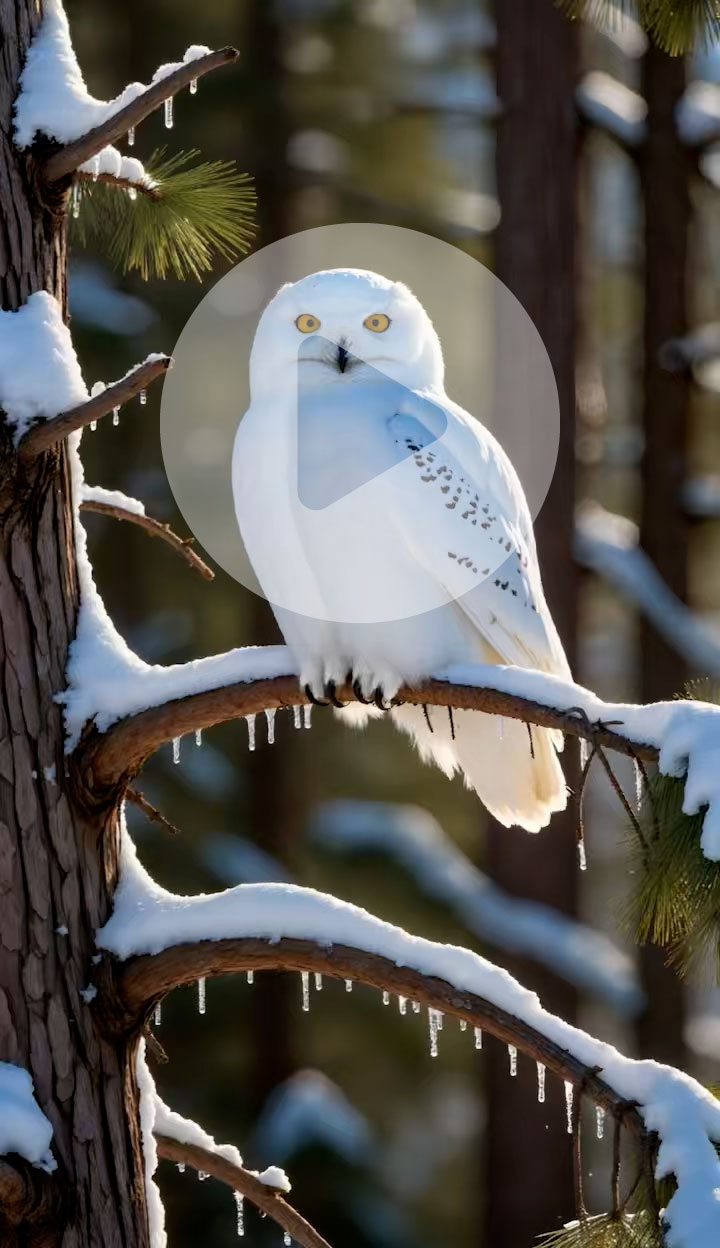 Snowy owl