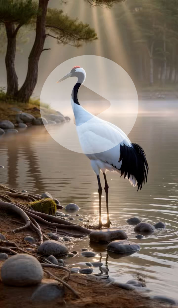 Japanese crane