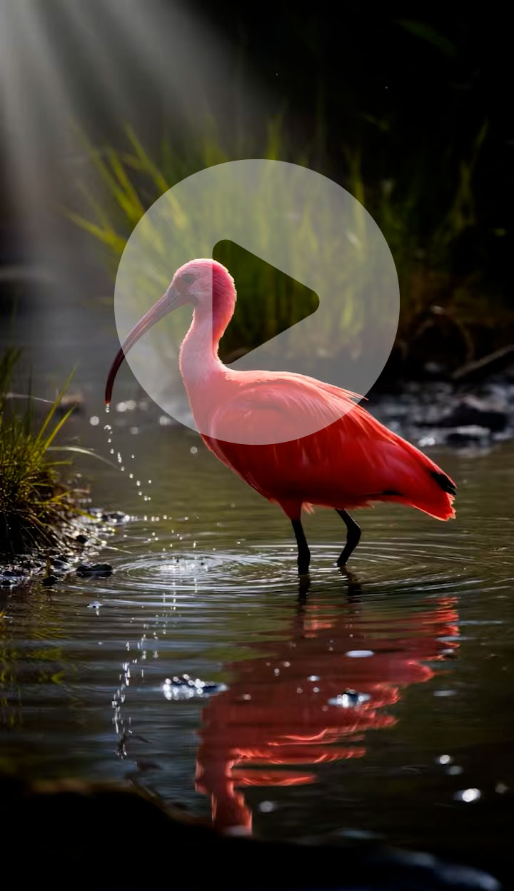 Scarlet ibis